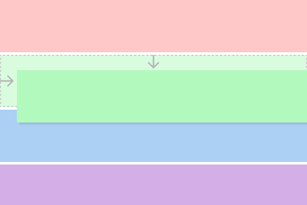 CSS position 속성으로 div 위에 div 겹치기